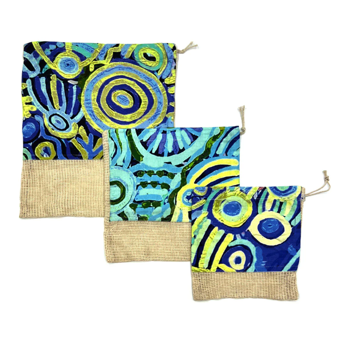 Produce Bags Set of 3 Cedric Varcoe CVA748 - Better World Arts