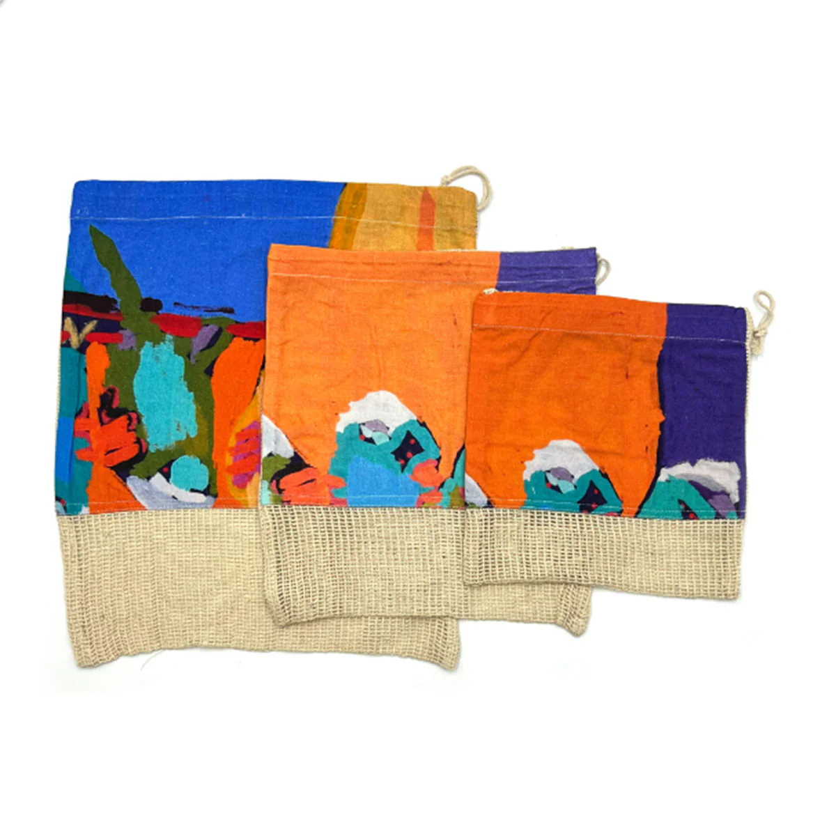 Produce Bags Set of 3 KBA697 - Better World Arts