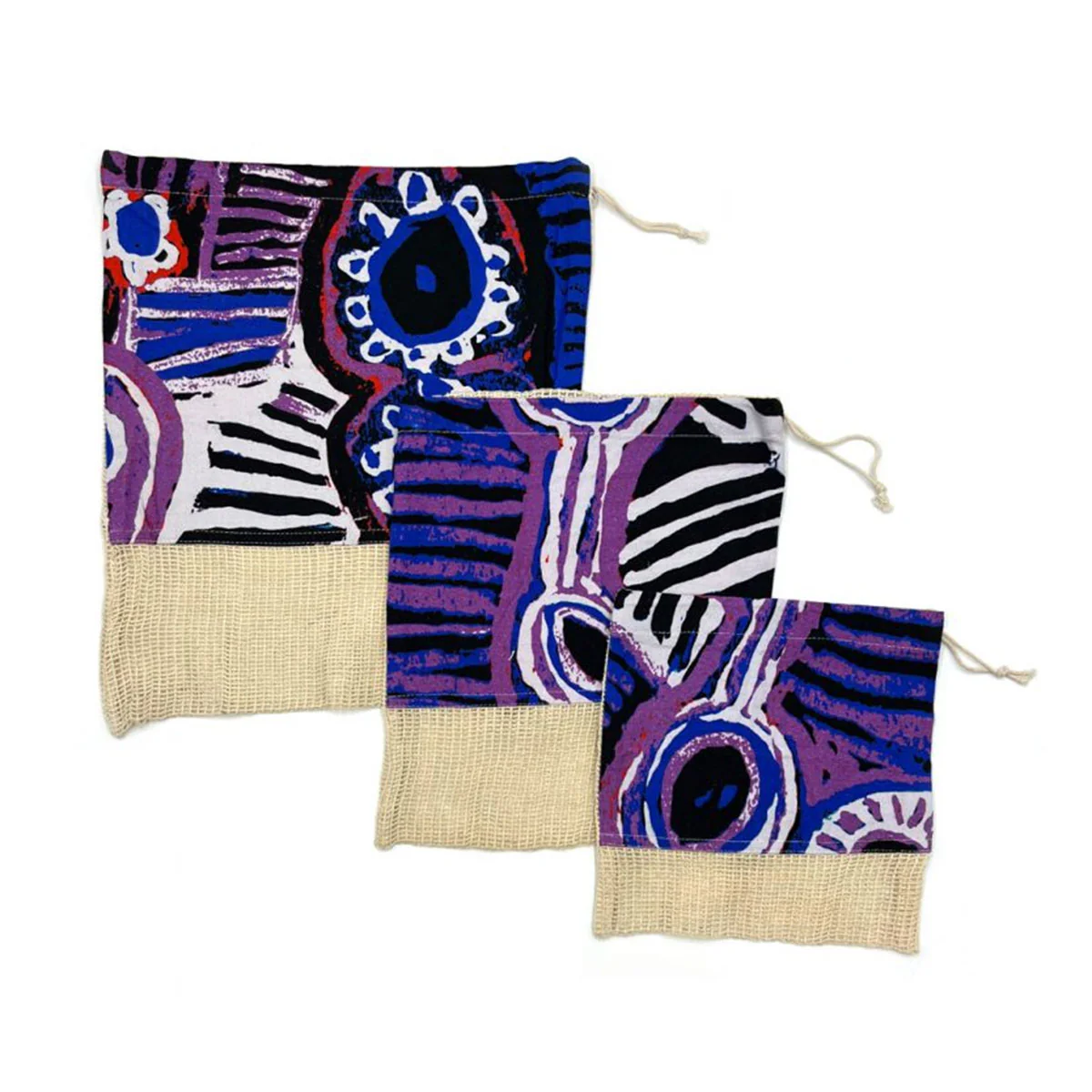 Produce Bags Set of 3 MNM649 - Better World Arts
