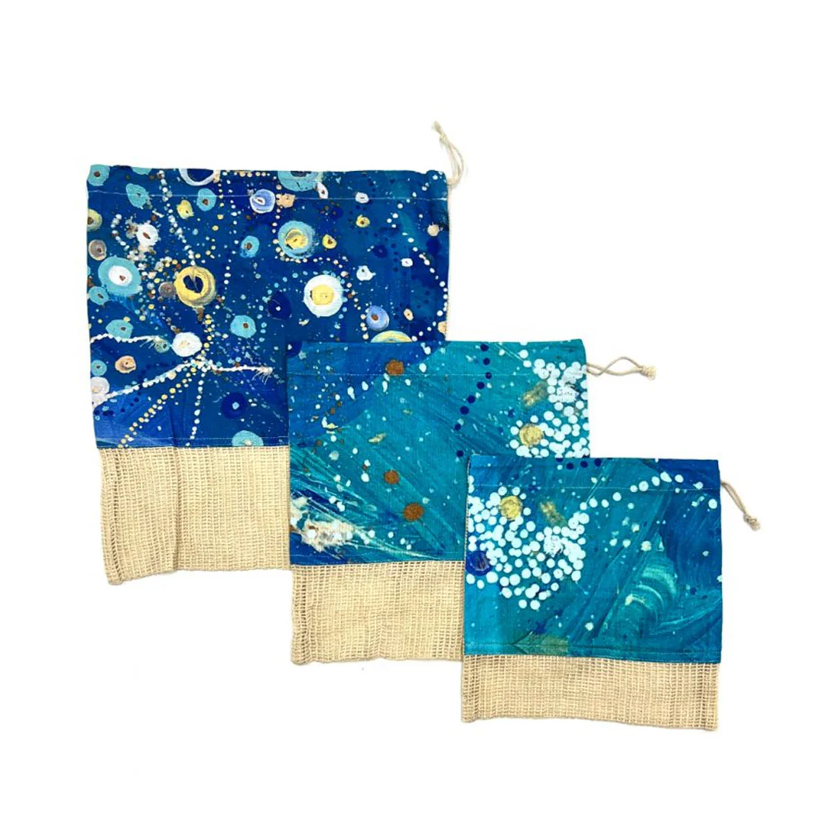 Produce Bags Set of 3 SJN668 - Better World Arts