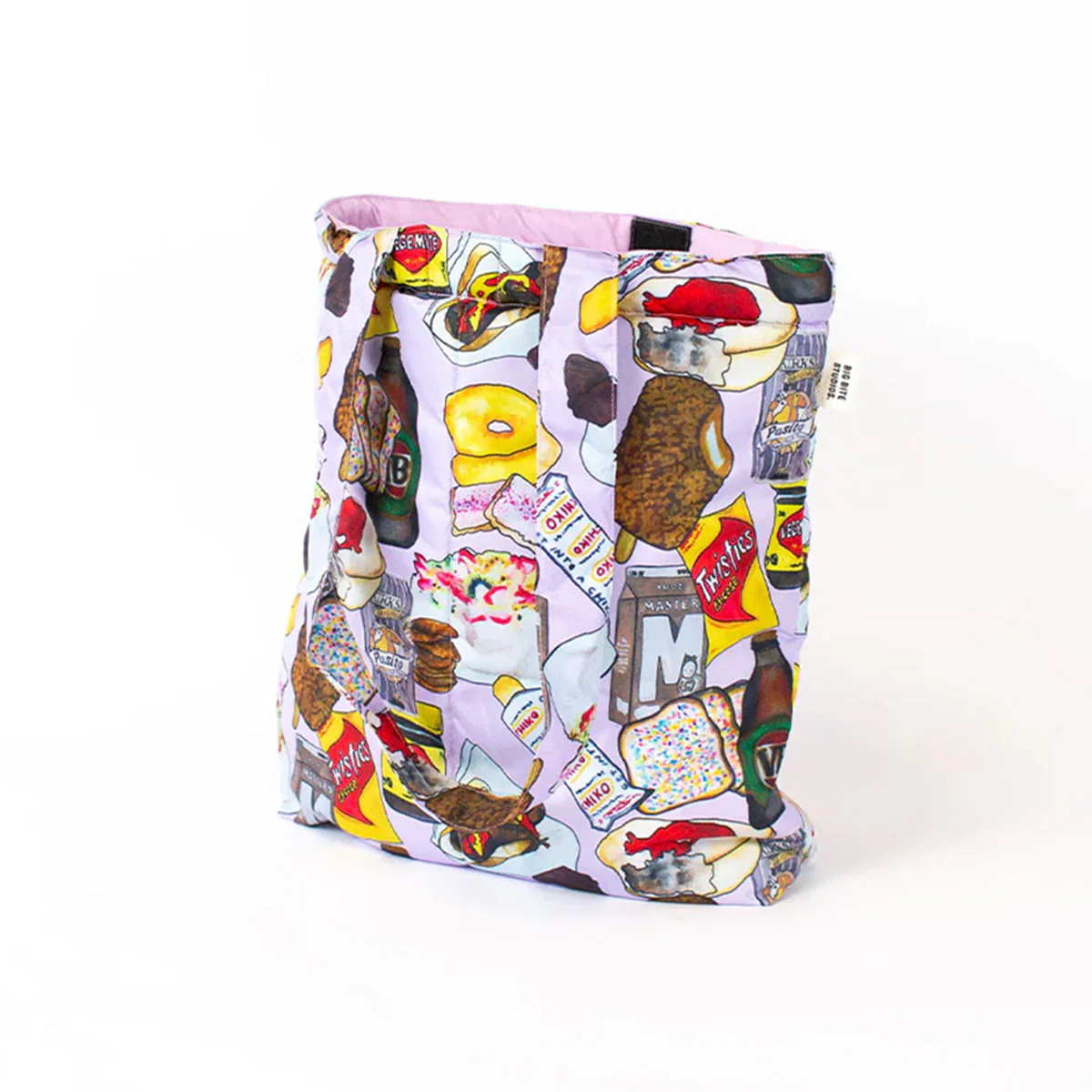 Puffy Tote Bag Australian Bites