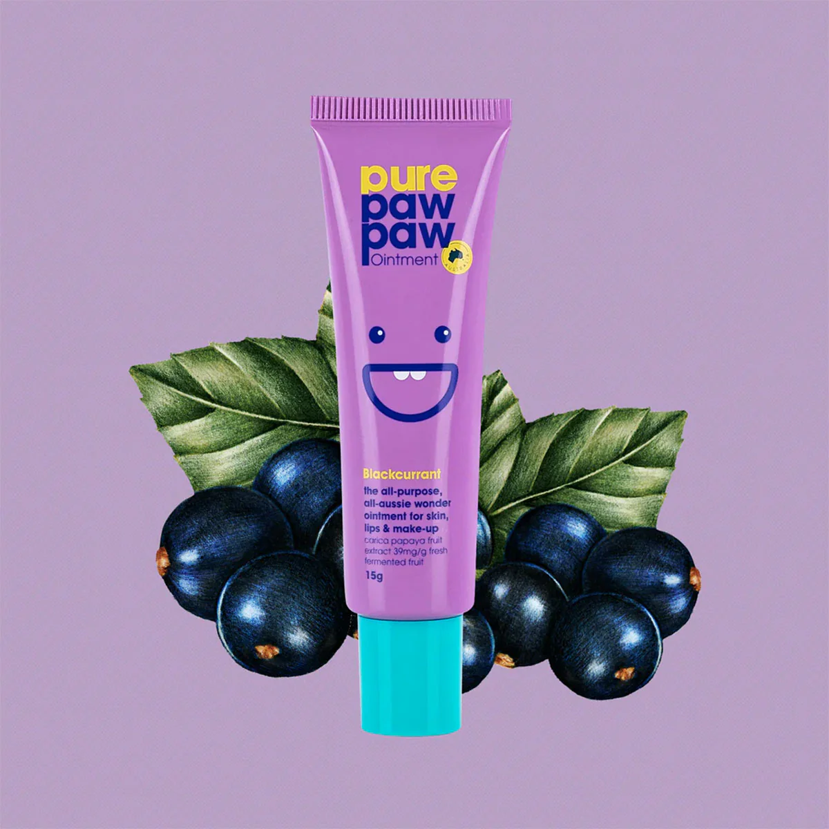 Pure Paw Paw Ointment Blackcurrent 15g - Core Metrics