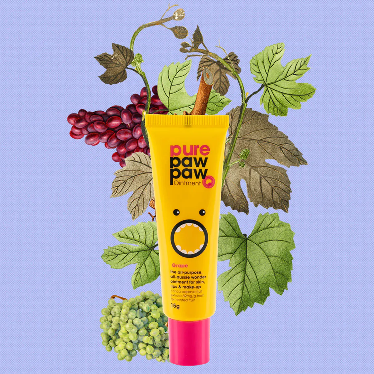 Pure Paw Paw Ointment Grape 15g - Core Metrics
