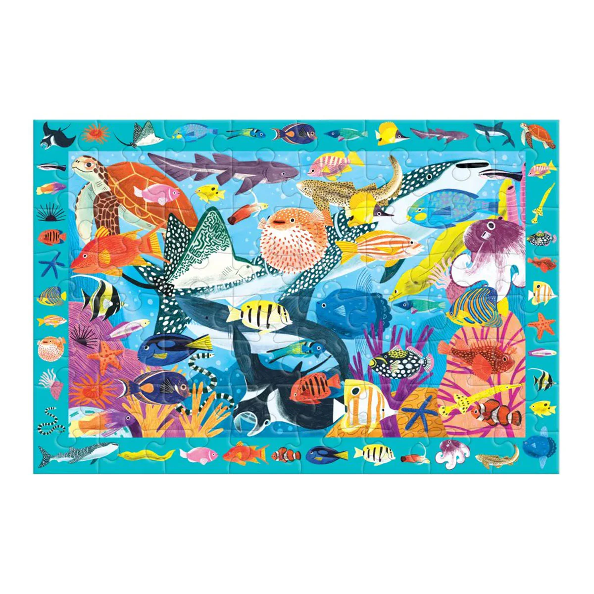 Puzzle 64 Piece Search and Find Coral Reef - Image 2