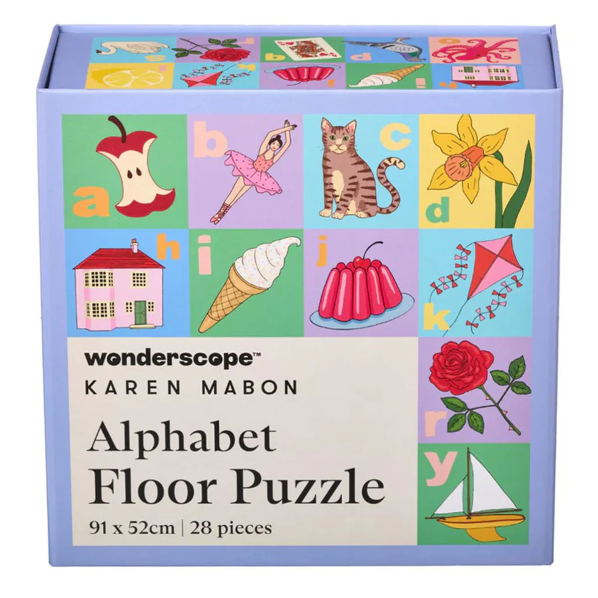 Puzzle Alphabet Floor Karen Mabon - Wonderscope
