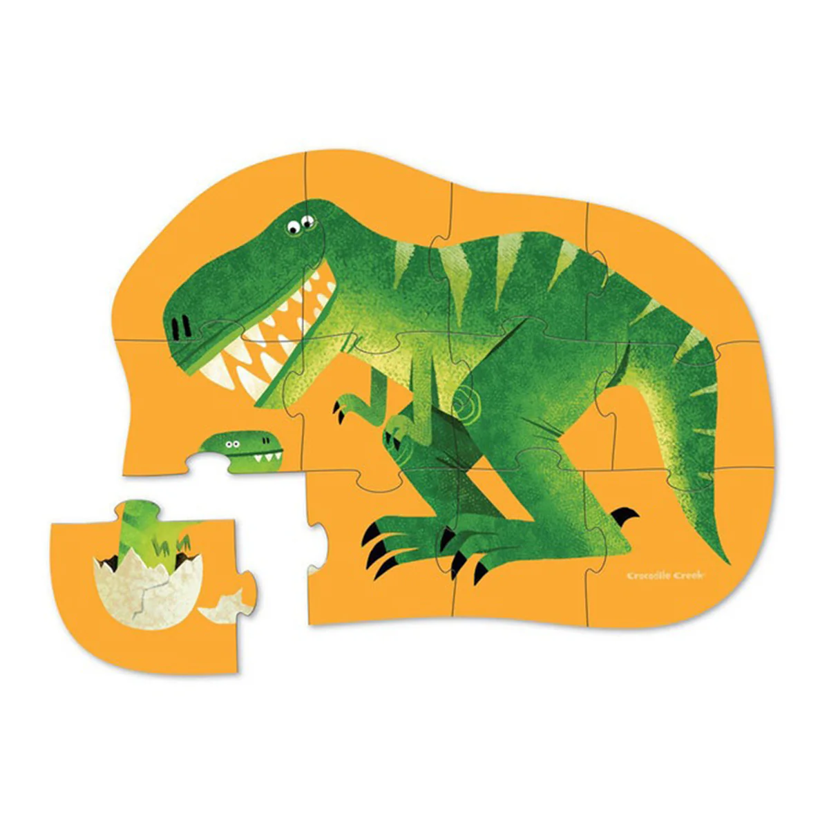 Puzzle Just Hatched 12pc - Crocodile Creek - Image 2