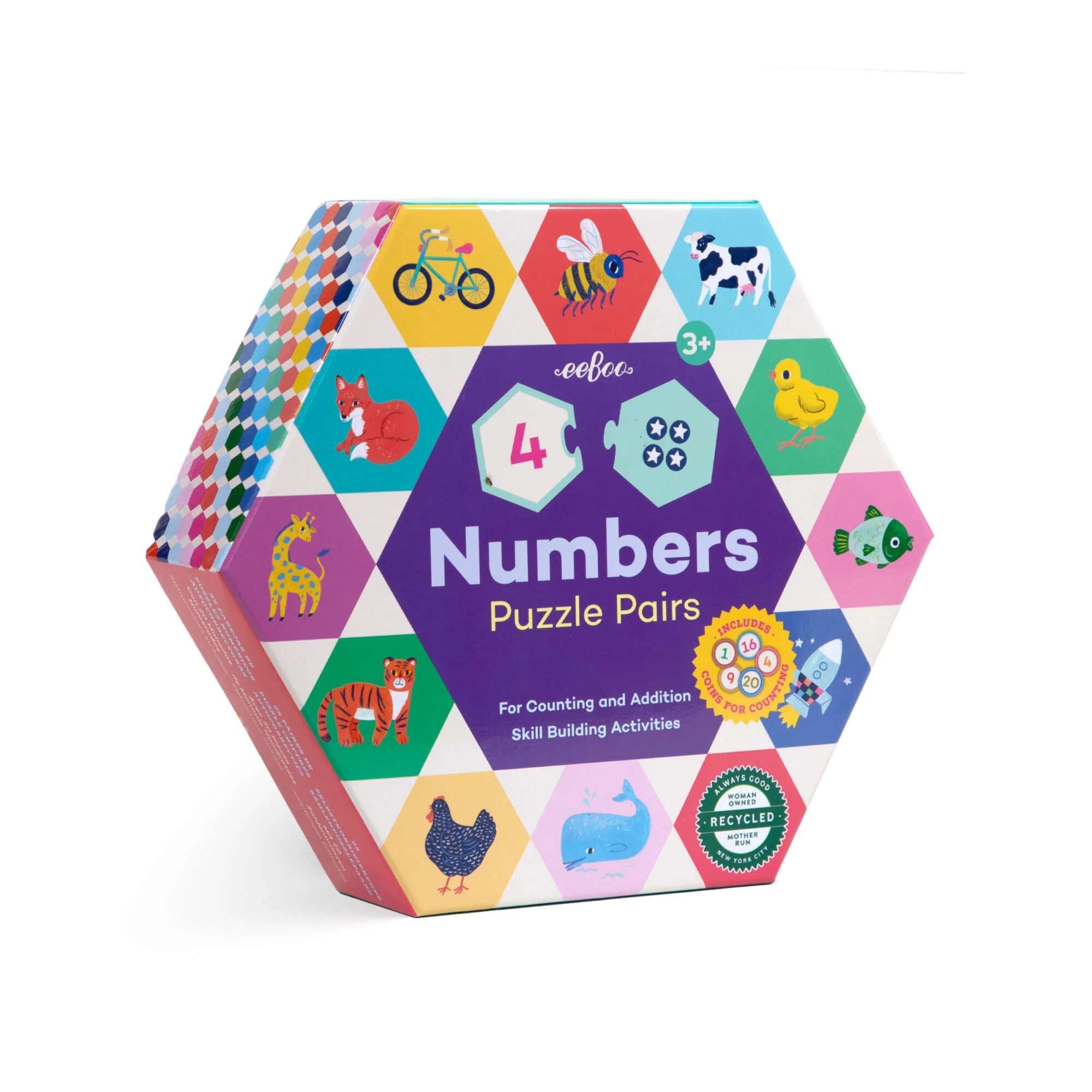 Puzzle Pairs Numbers - Bobangles