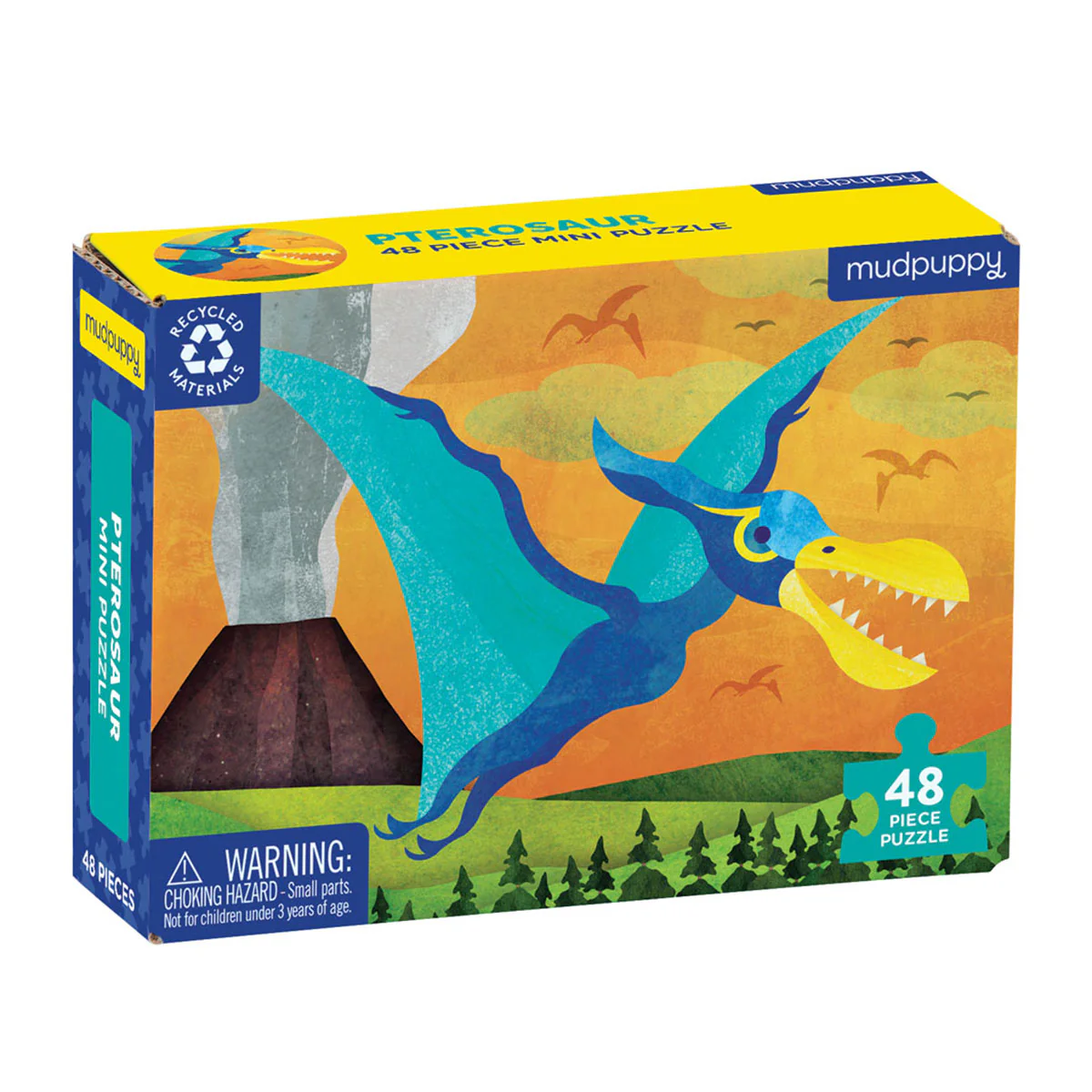 Puzzle Pterosaur Mini 48 piece - Bobangles