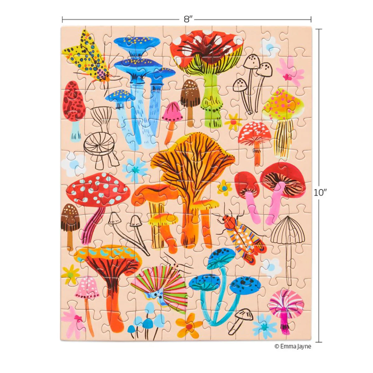 Puzzle Snax Mushroom 100pc - Bobangles - Image 2