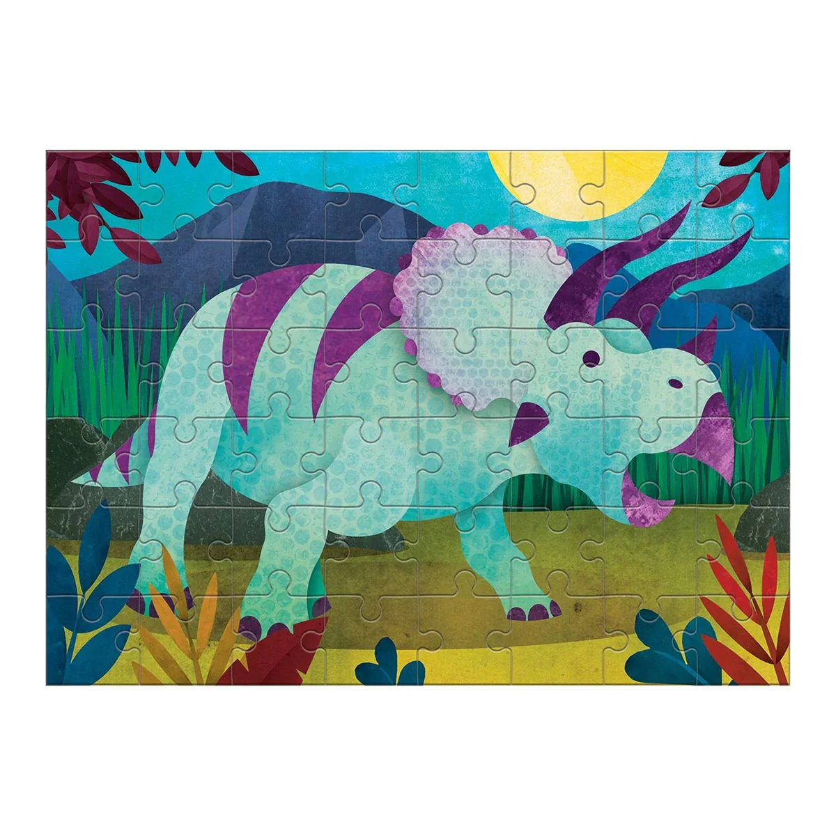 Puzzle Triceratops Mini 48 piece - Bobangles - Image 2