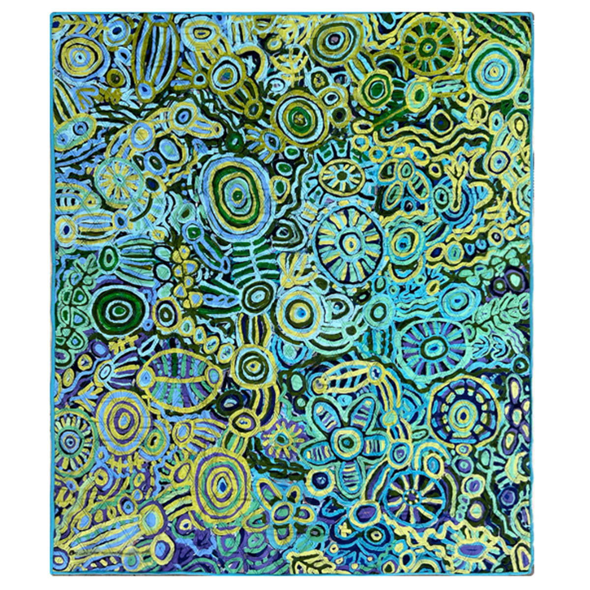 Quilted Blanket Large Cedric Varcoe - Better World Arts - Image 2
