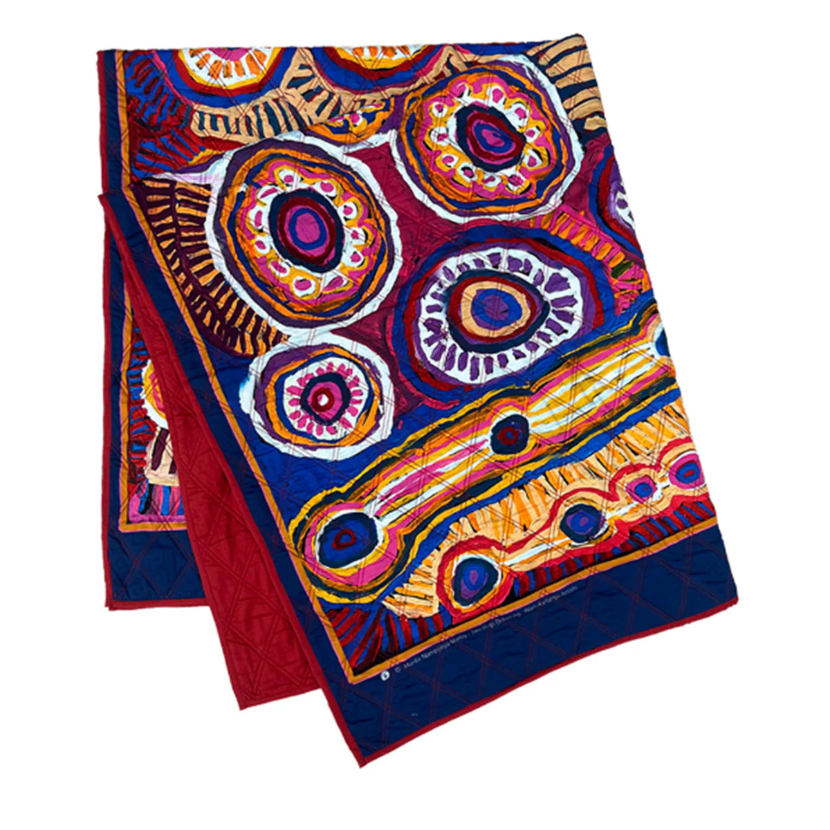 Quilted Blanket Large Murdie Nampijinpa Morris - Better World Arts