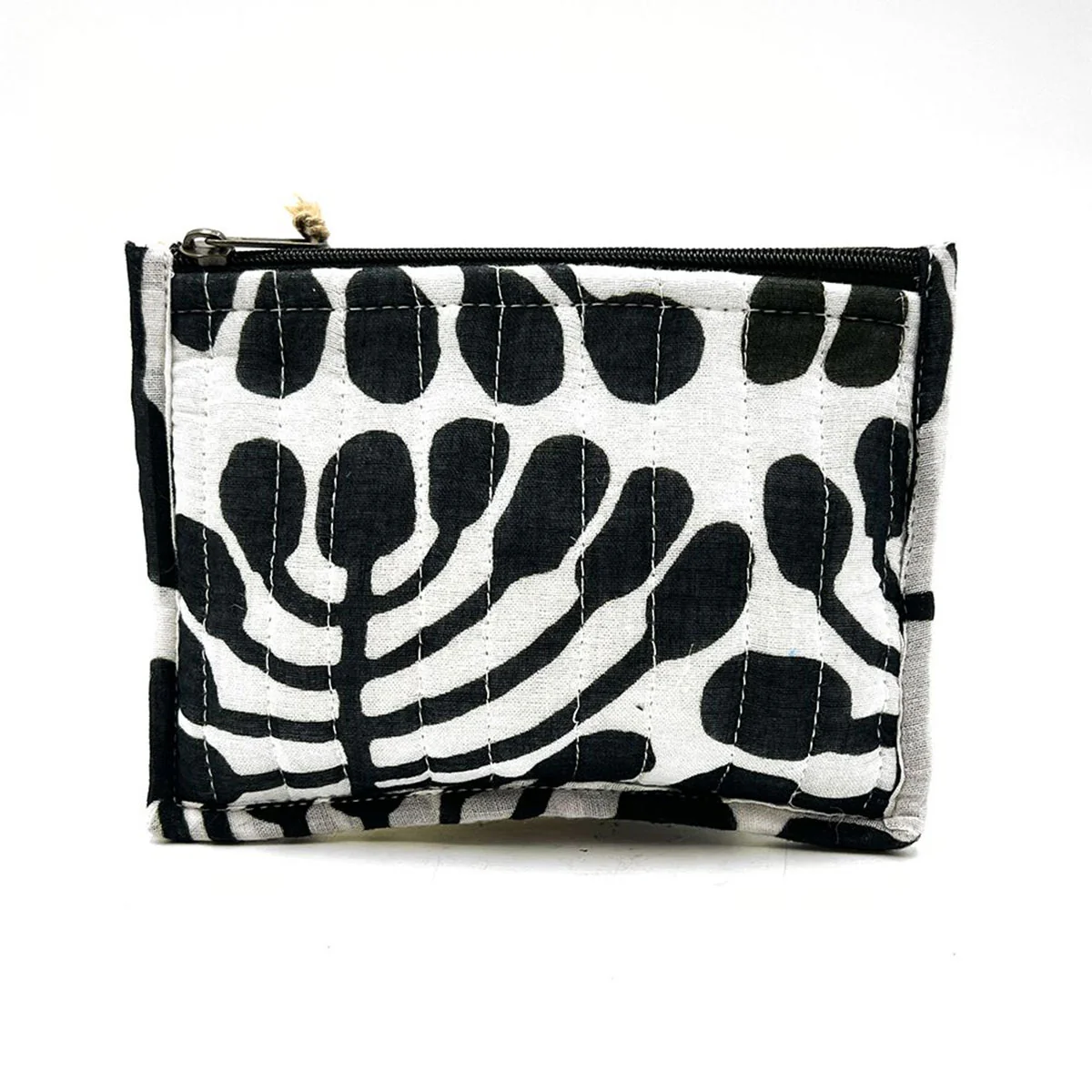 Quilted Zip Pouch Small Mitjili Napurrula UMNA339 - Better World Arts