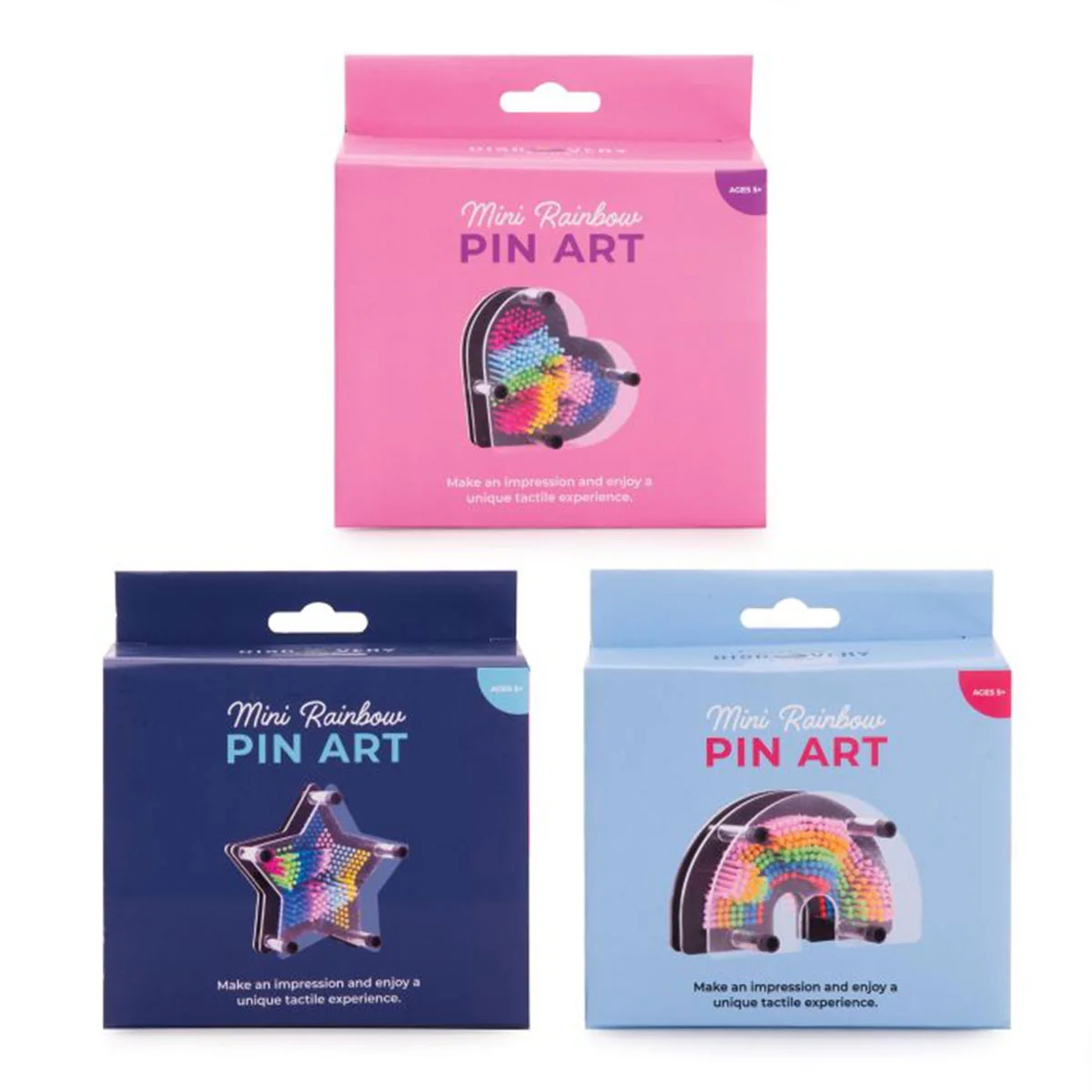 Rainbow Pin Art Mini - Isalbi
