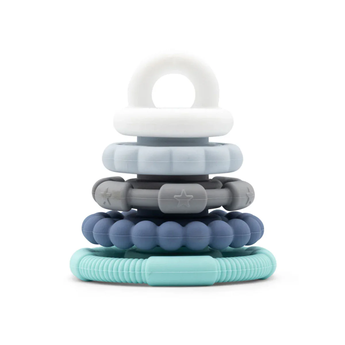 Rainbow Stacker & Teether Toy Ocean - Jellystone