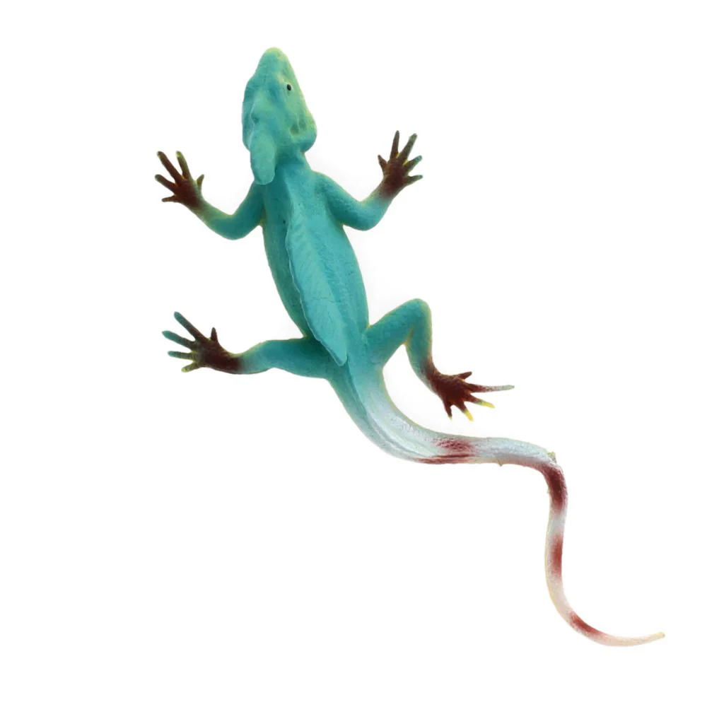 Realistic Double Crown Lizard Toy - Bobangles - Image 2