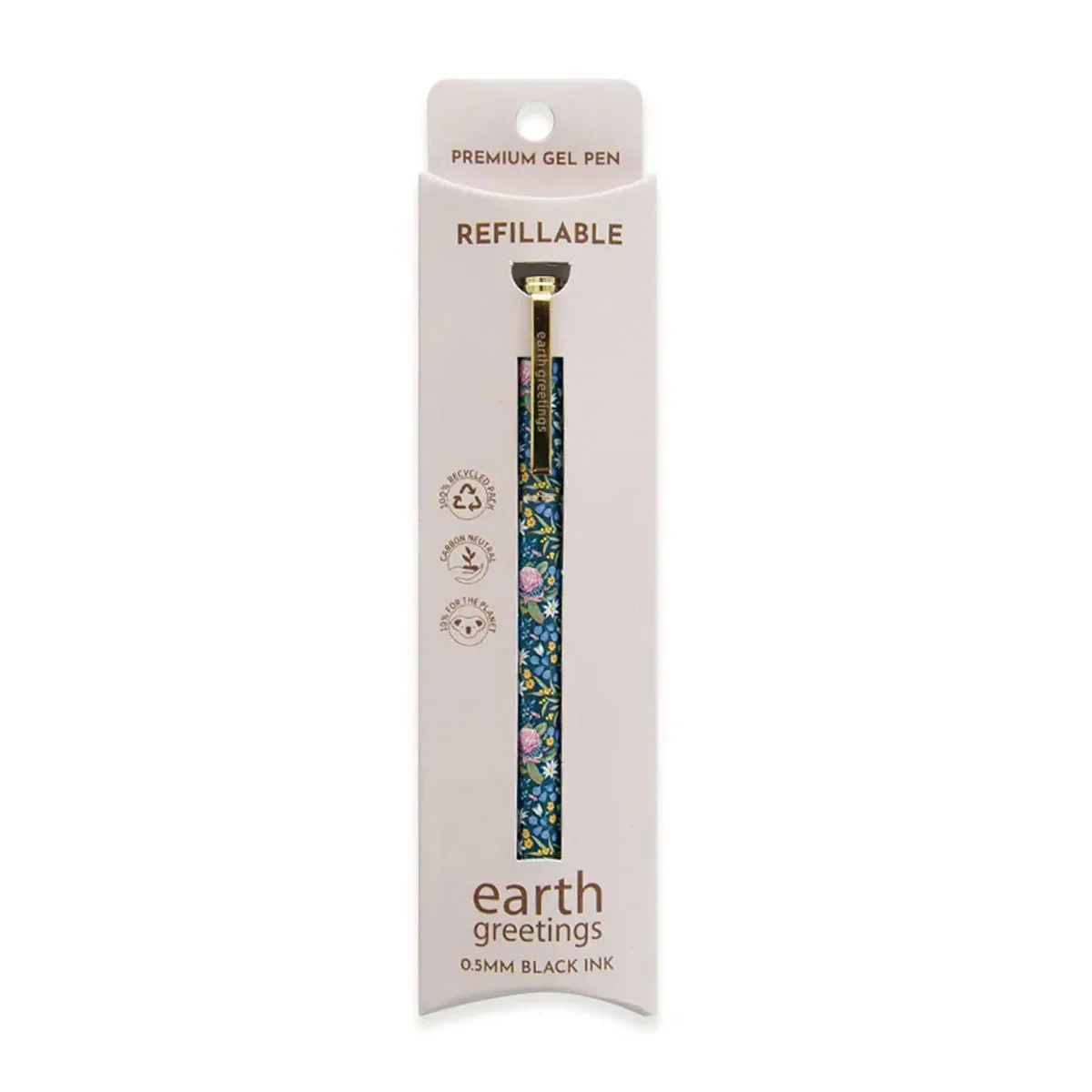Refillable Metal Pen Bushwalk - Earth Greetings