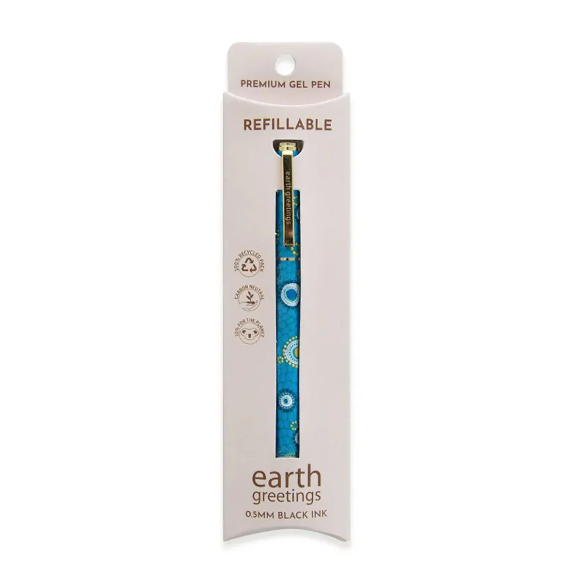 Refillable Metal Pen Our Favourite Place - Earth Greetings
