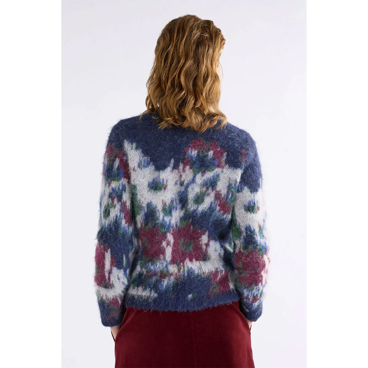 Rhoda Sweater Black/Creame Multi - Image 3
