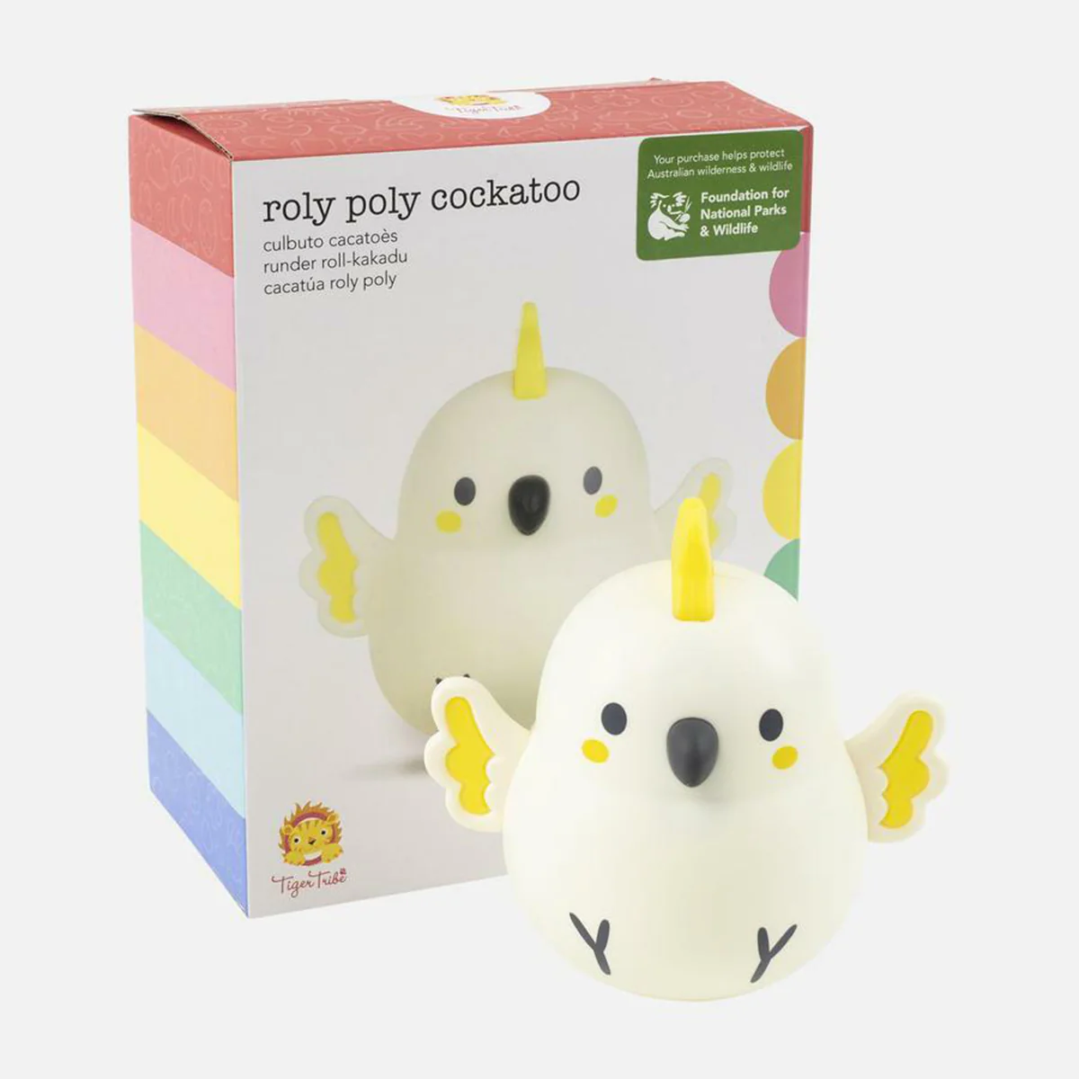 Roly Poly Cockatoo - Tiger Tribe