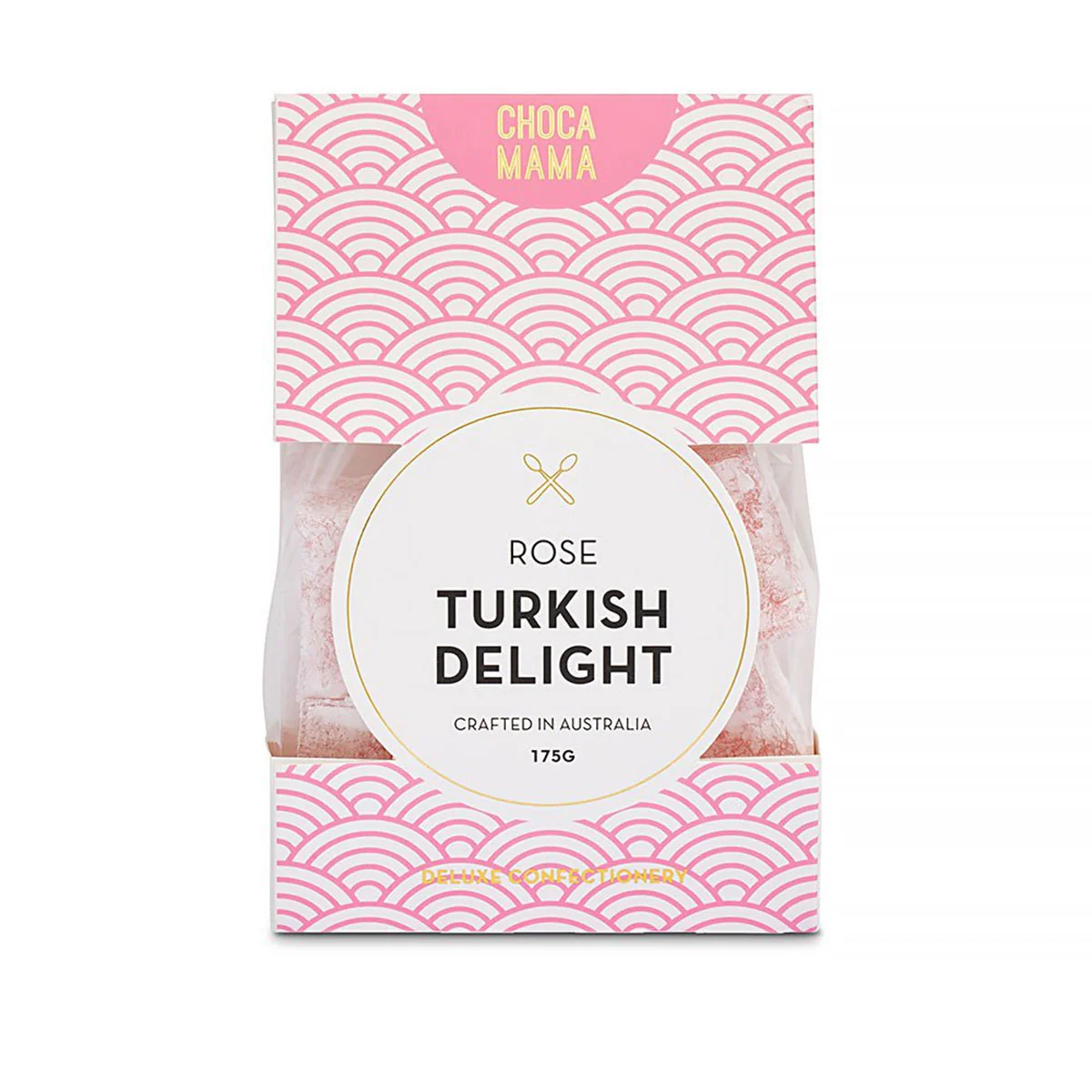 Rose Turkish Delight in Window Box 175g - Chocamama