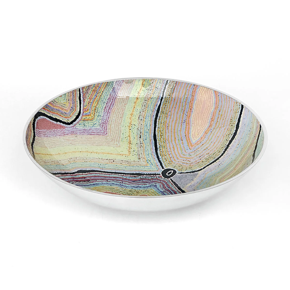 Salad Bowl Small Liddy Napanangka Walker ALWA624 - Better World Arts