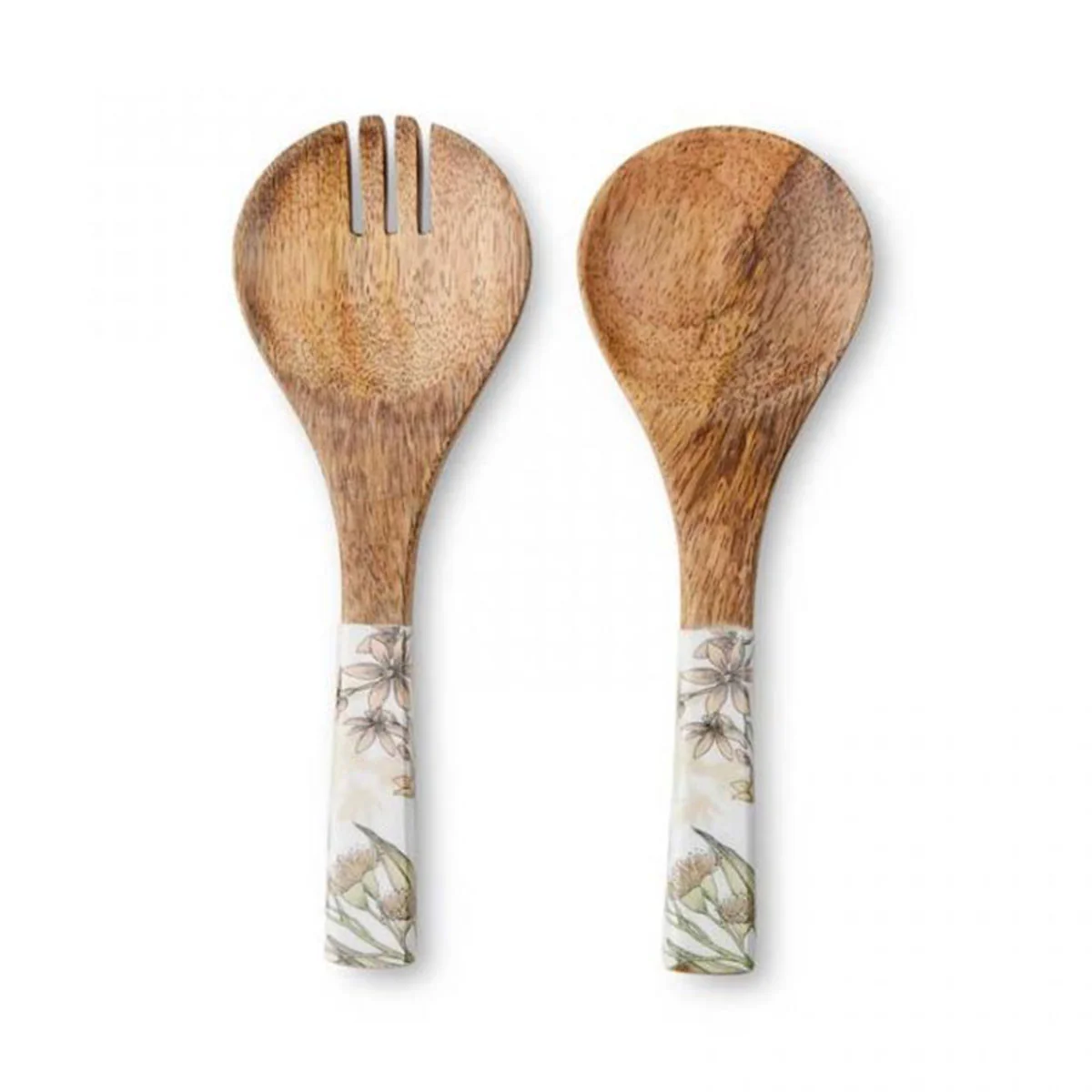 Salad Servers Glenelg Neutral Set 2 - Madras Link