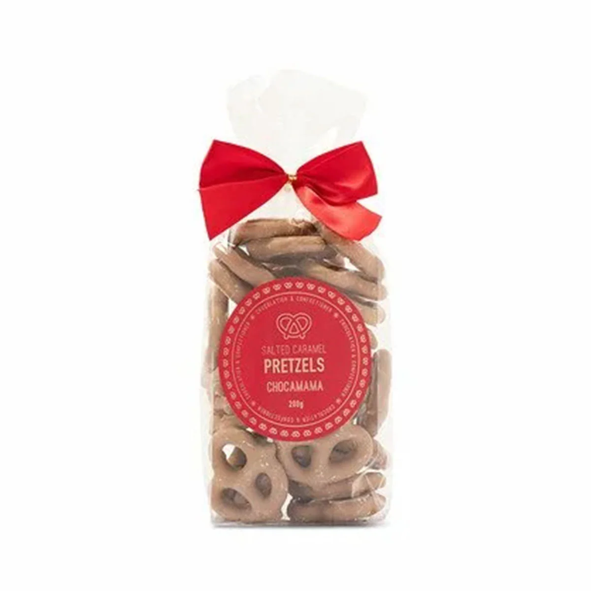 Salted Caramel Chocolate Pretzels 200g - Chocamama