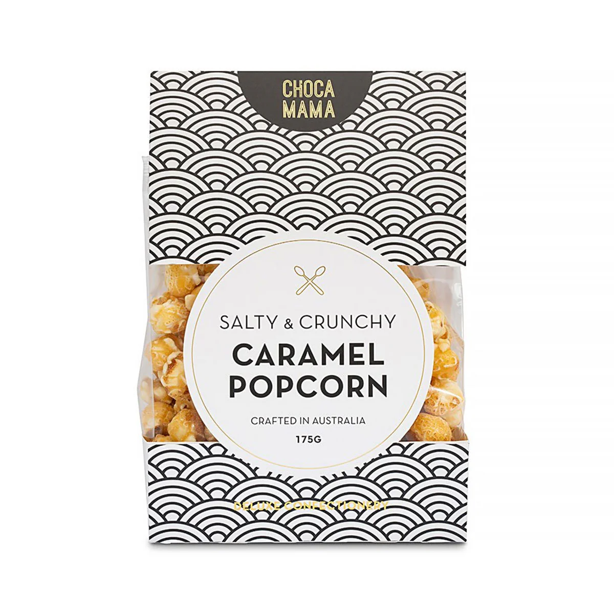 Salty & Crunchy Caramel Popcorn 175g - Chocamama