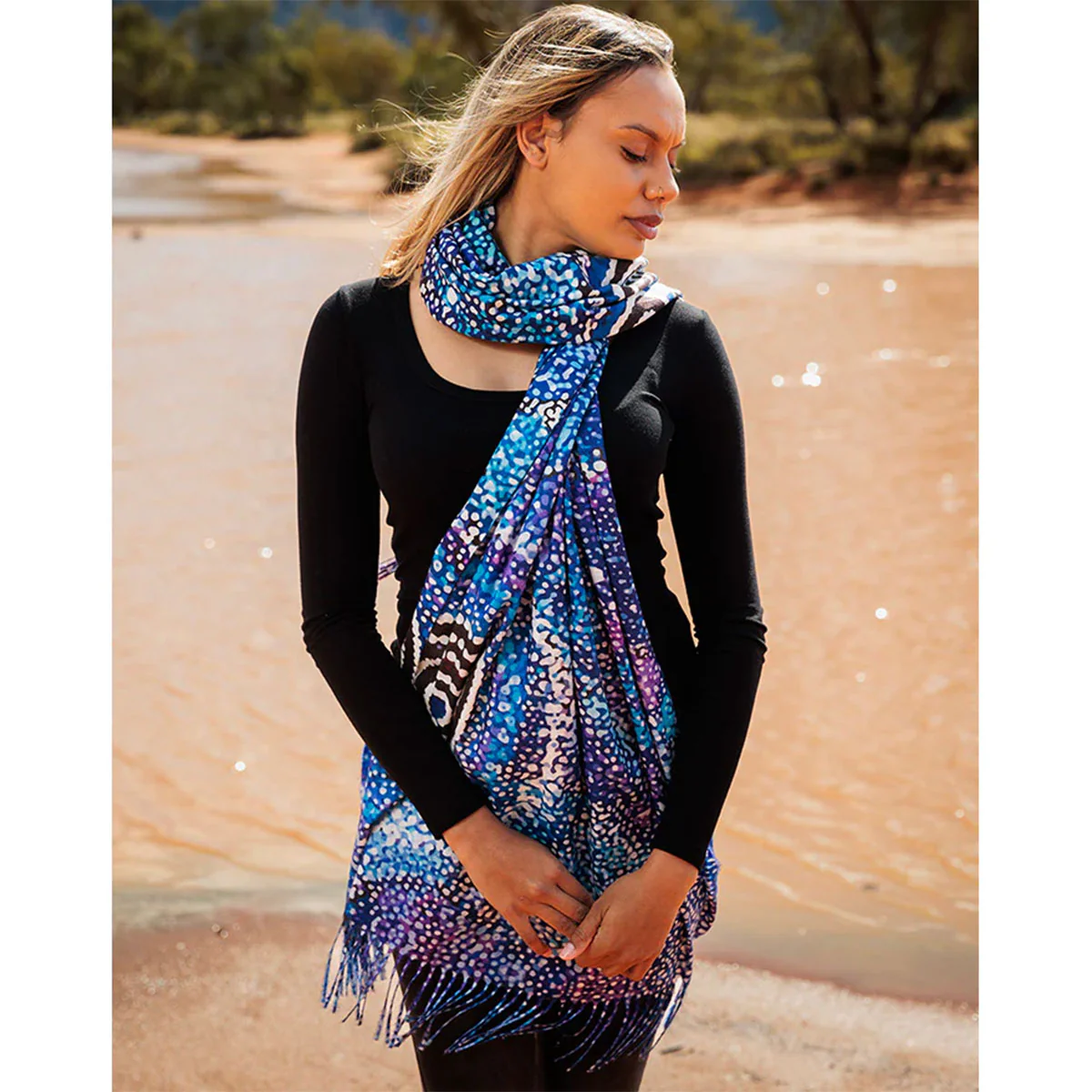 Scarf Alma Granites - Alperstein Designs