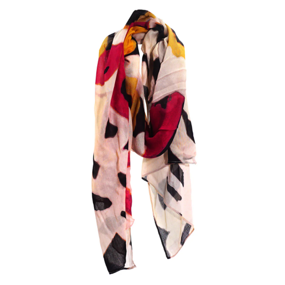 Scarf Organic Cotton Anmanari Brown ABR800 - Better World Arts