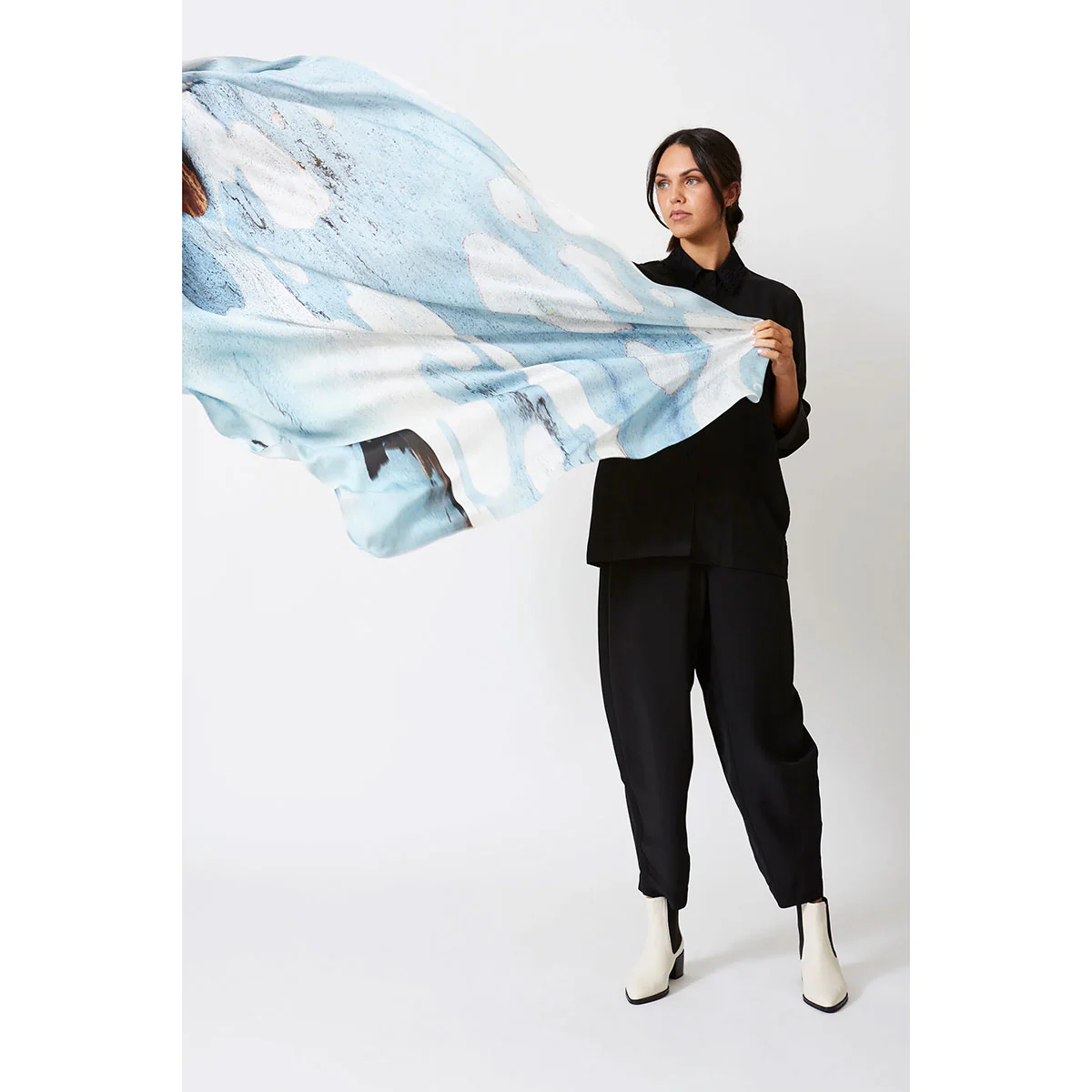 Scarf Spotted Gum Silk Scarf 180cm x 100cm - Ngali