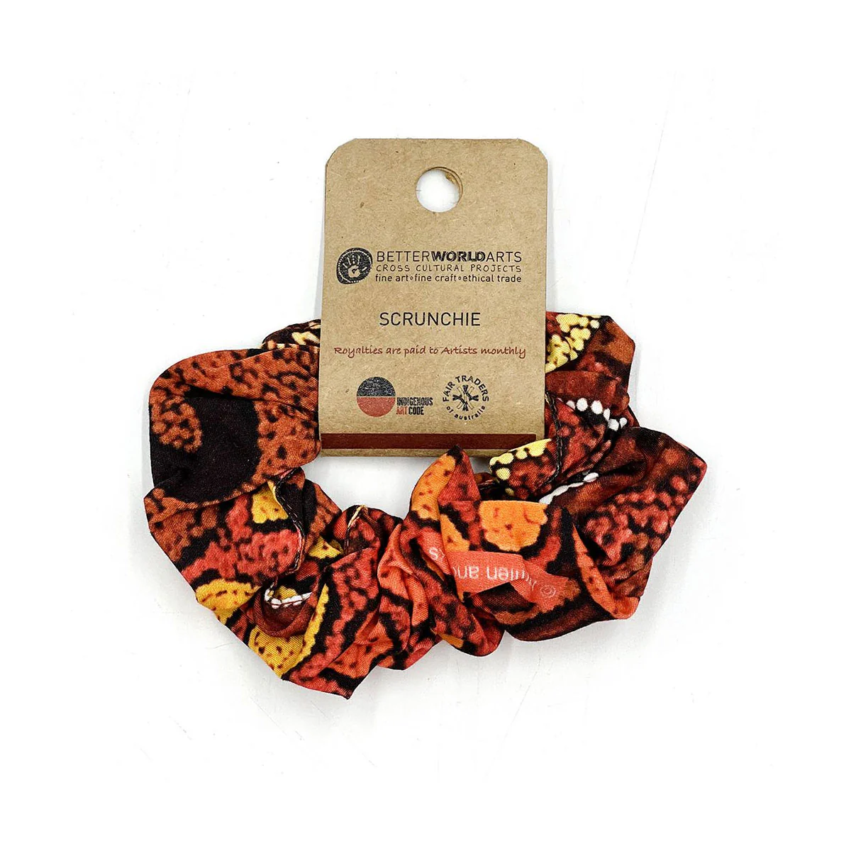 Scrunchie Damien & Yilpi Marks BDYM993SCR - Better World Arts