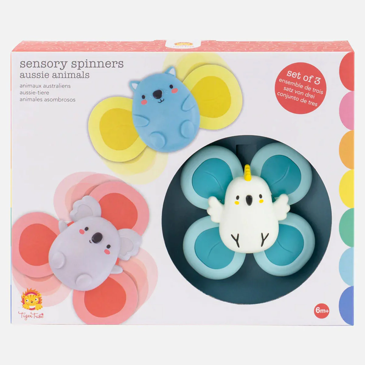 Sensory Spinners Aussie Animals - Tiger Tribe
