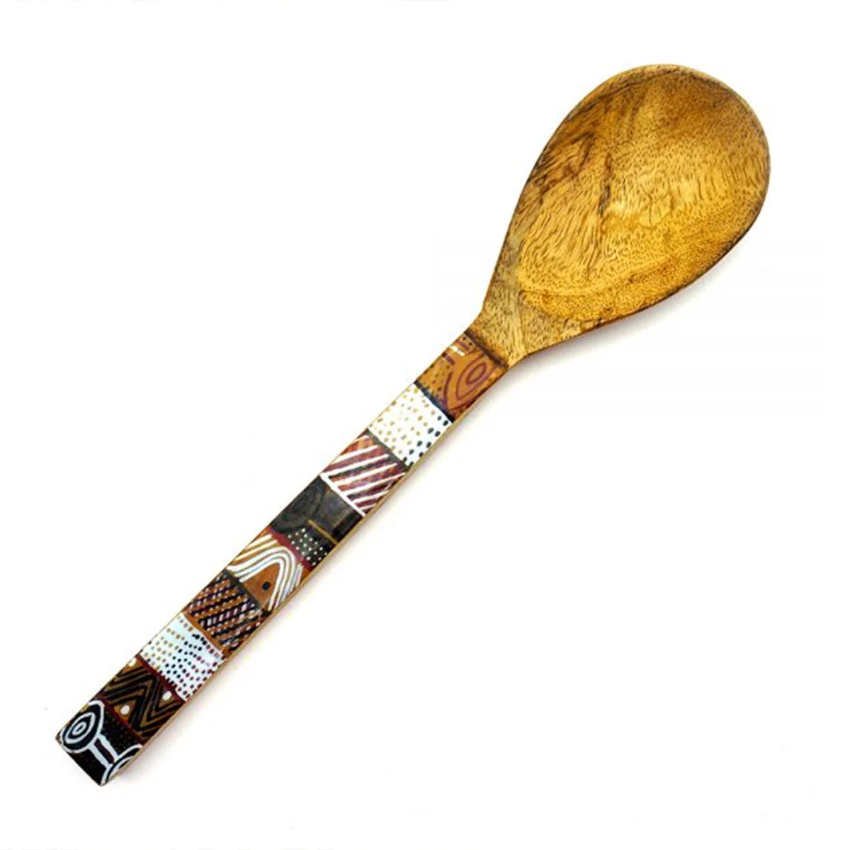 Serving Spoon Wood Josette Papajua JPA145 - Better World Arts