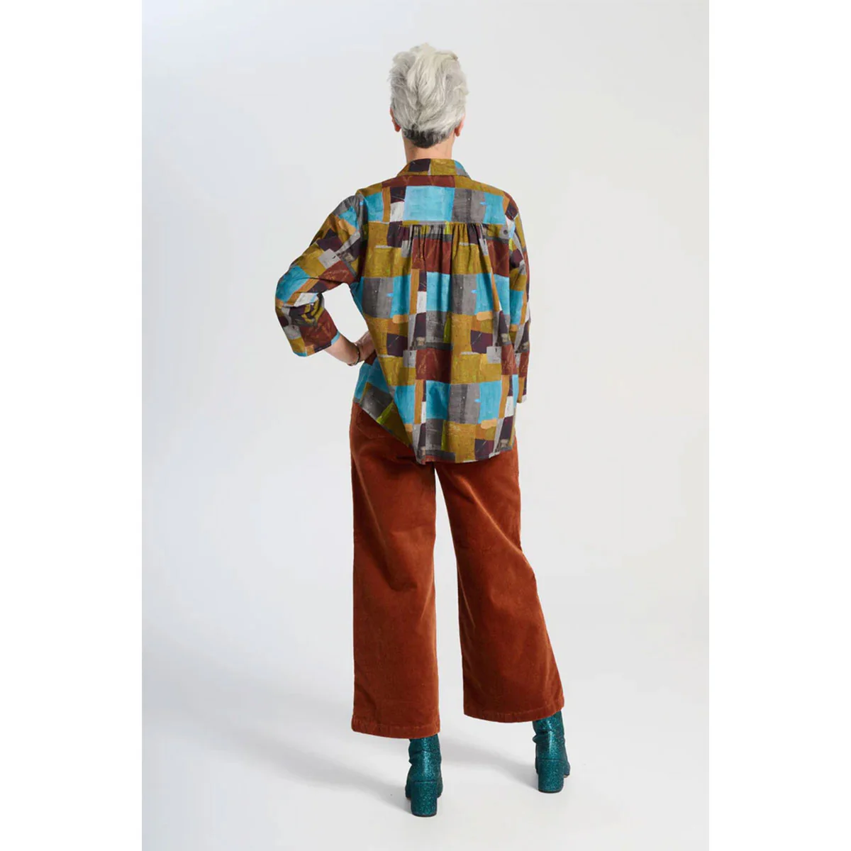 Shirt Kismet Azure Cotton - Olga De Polga - Image 3