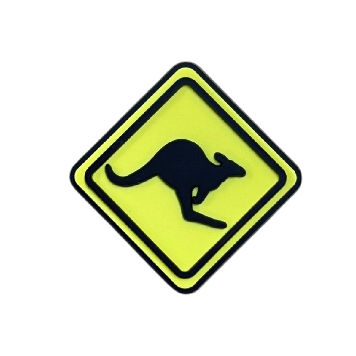 Shoe Charm Kangaroo Road Sign - Wilmot and Harvey