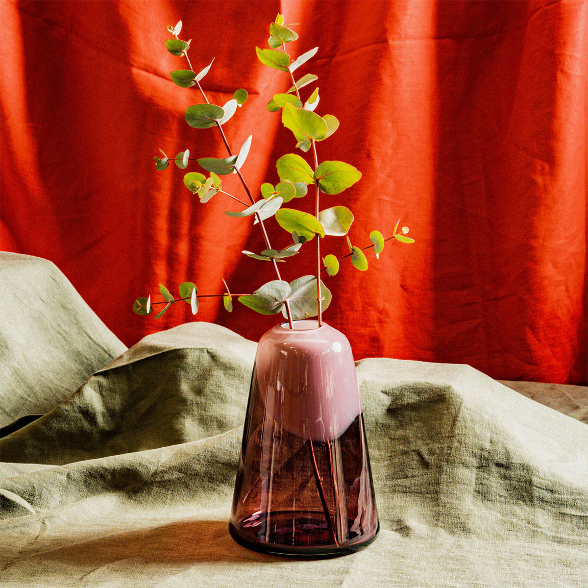 Signature Stem Vases Aubergine Small - CGW