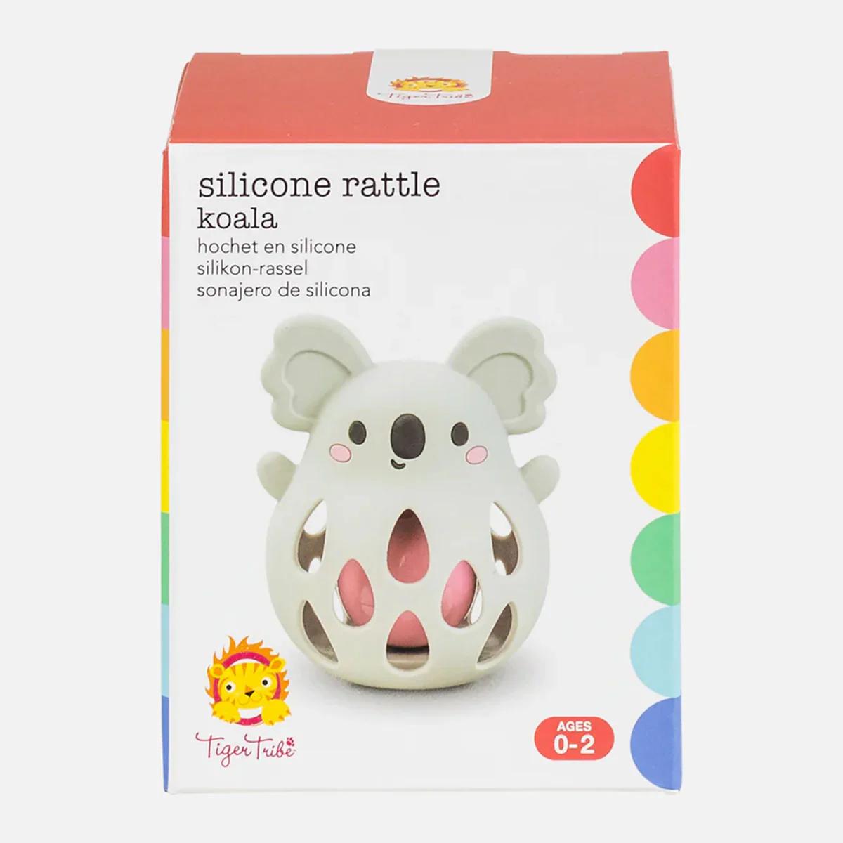 Silicone Rattle Koala - Tiger Tribe