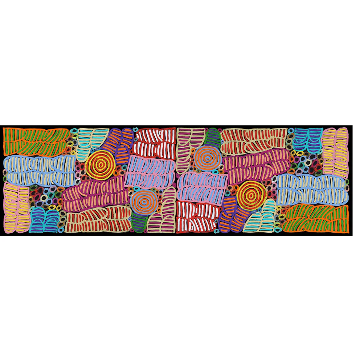 Silk Scarf Betty Long Multi - Utopia - Image 2