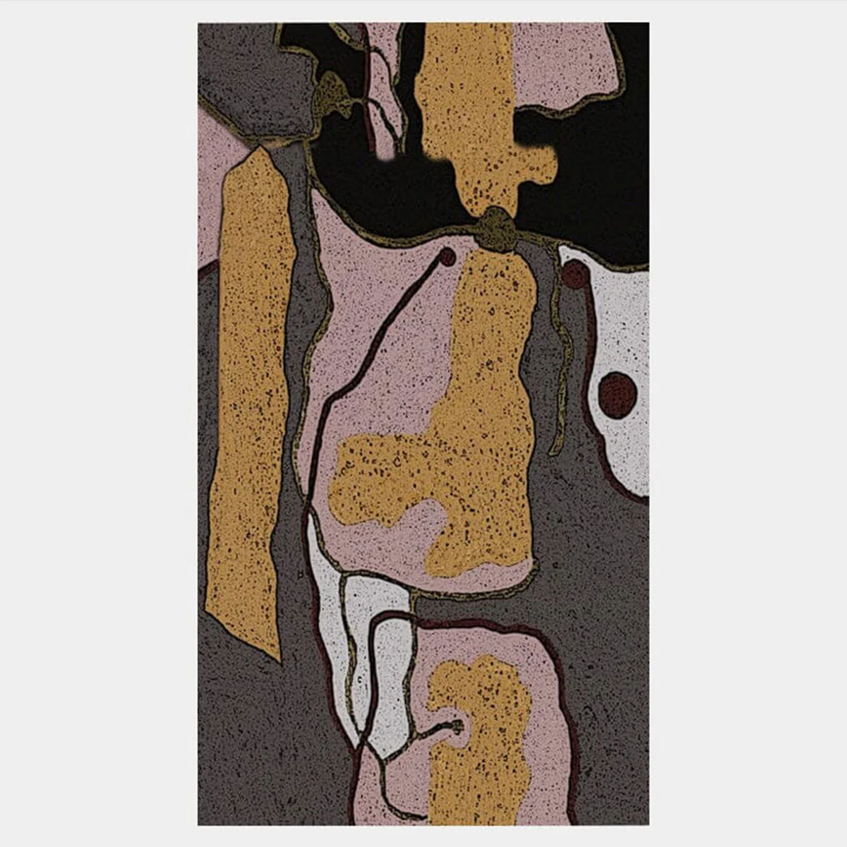 Silk Scarf From Above 180cm x 100cm - Ngali - Image 2