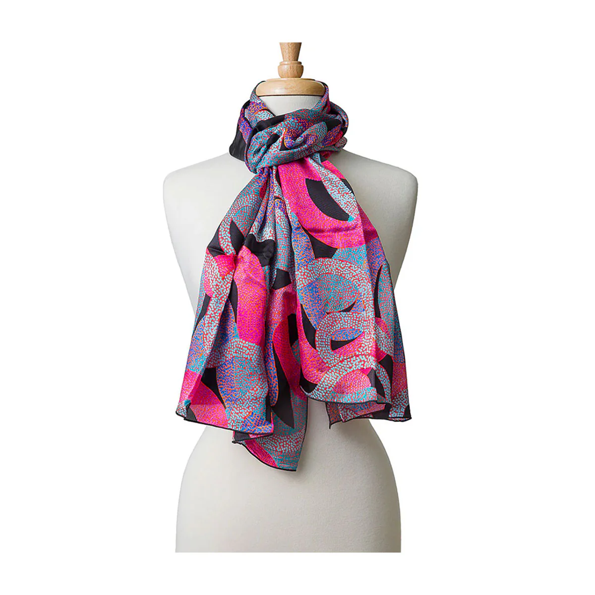 Silk Scarf Vanetta Hudson - Alperstein Designs