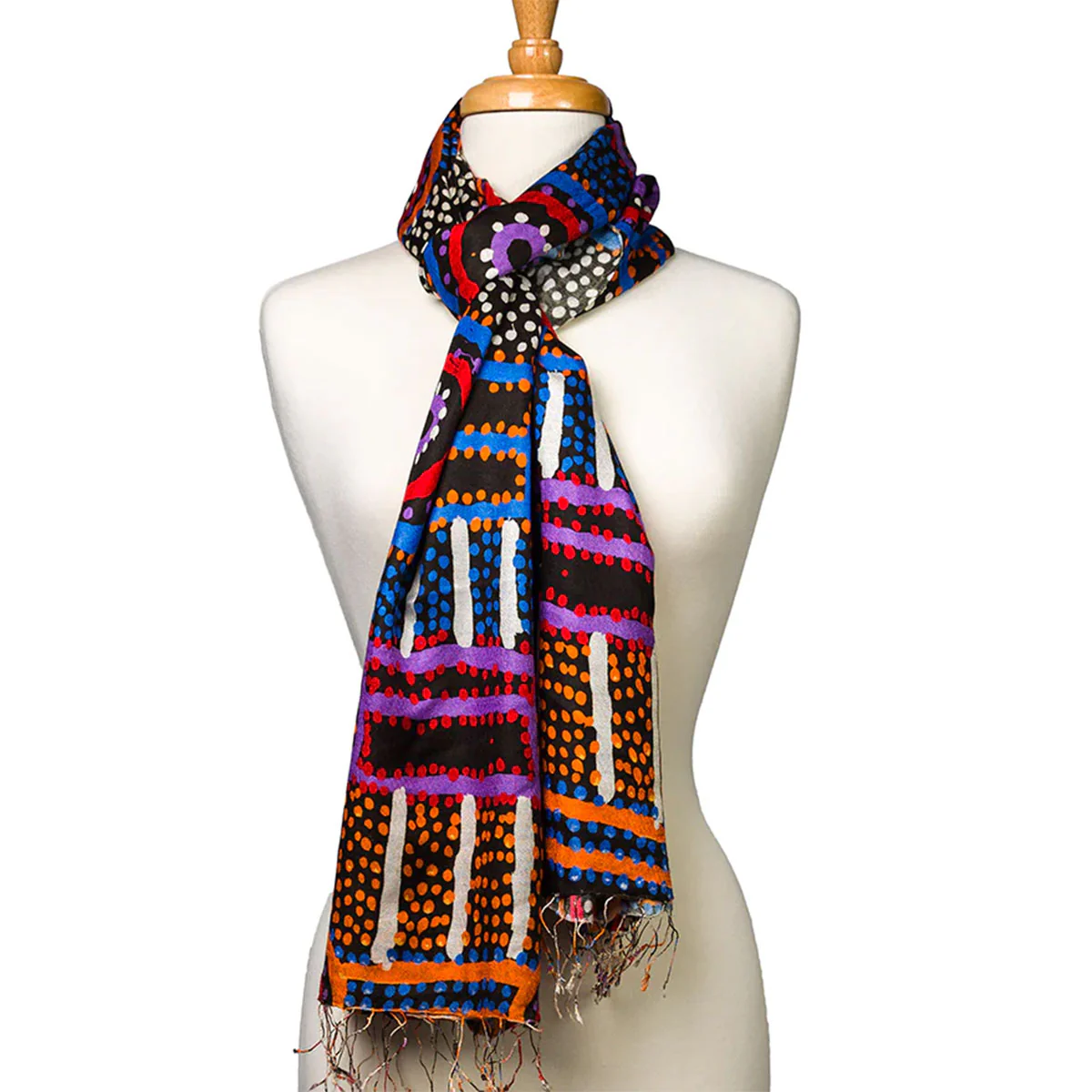 Silk Scarf Watson Robertson - Alperstein Designs