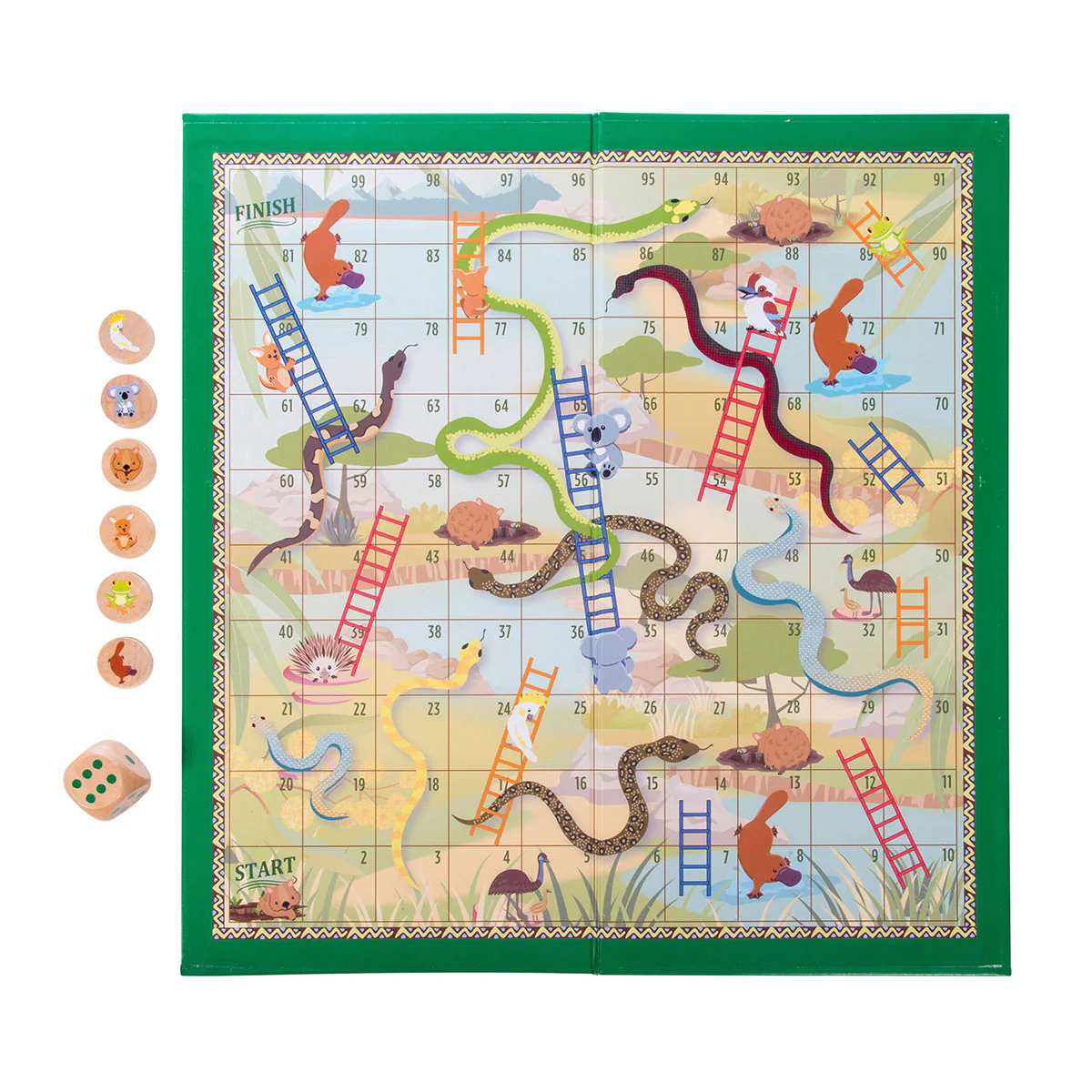 Snakes & Ladders Aussie Animals - Isalbi - Image 2