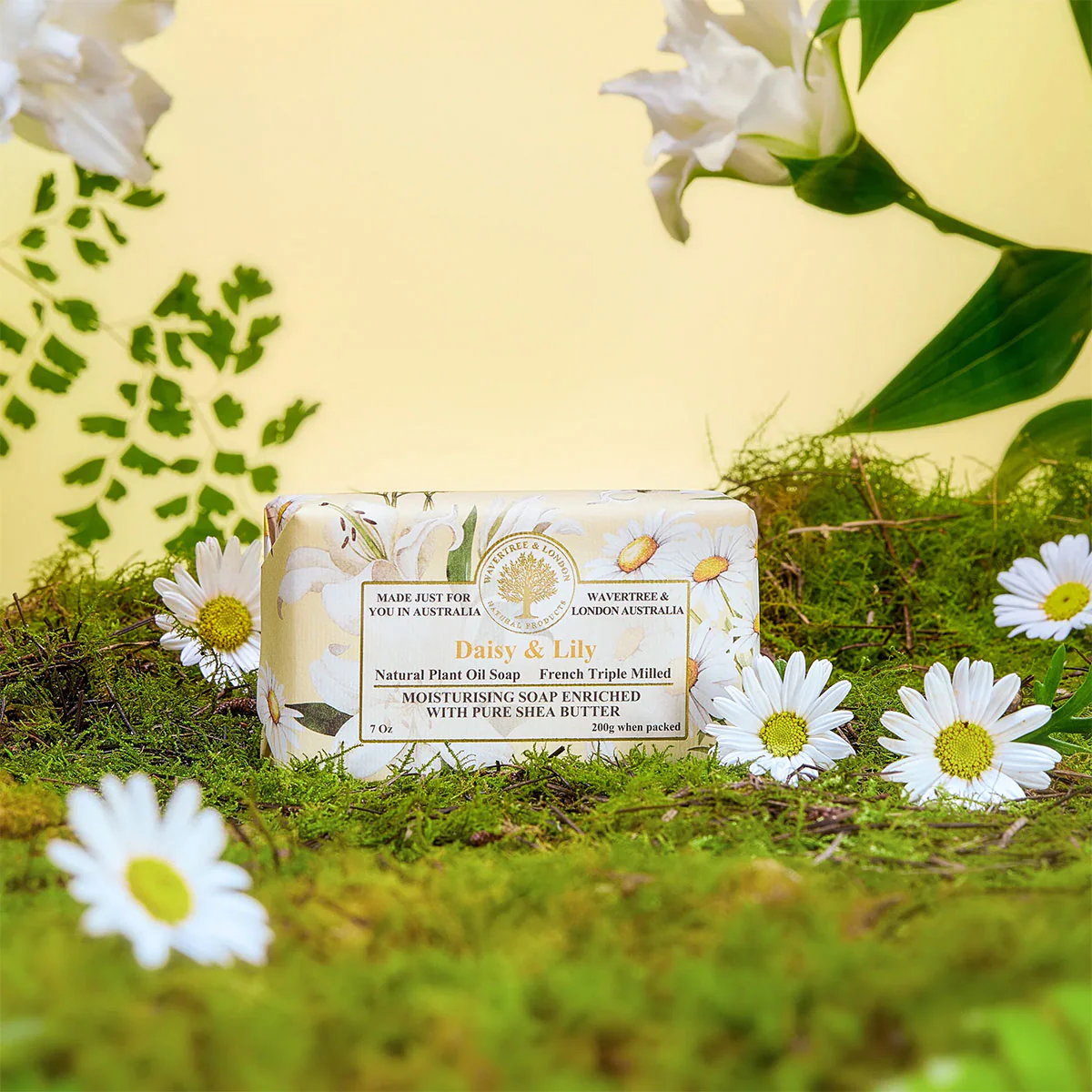 Soap Daisy Lily 200g - Wavertree & London