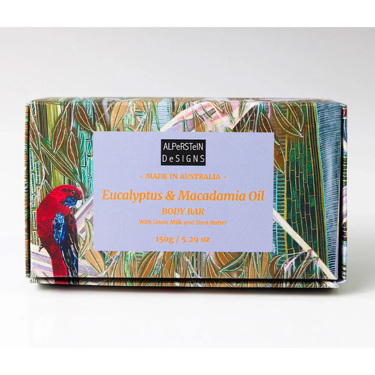 Soap Eucalyptus & Macadamia Oil Oval x Brigid - Alperstein Designs