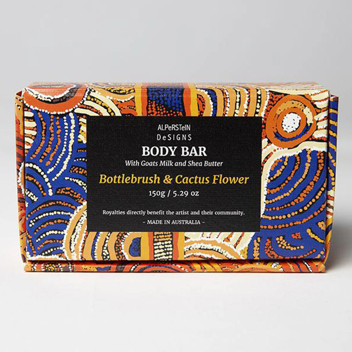 Soap Bottlebrush and Cactus Flower Nora Nyutjangka Davidson  - Alperstein Designs