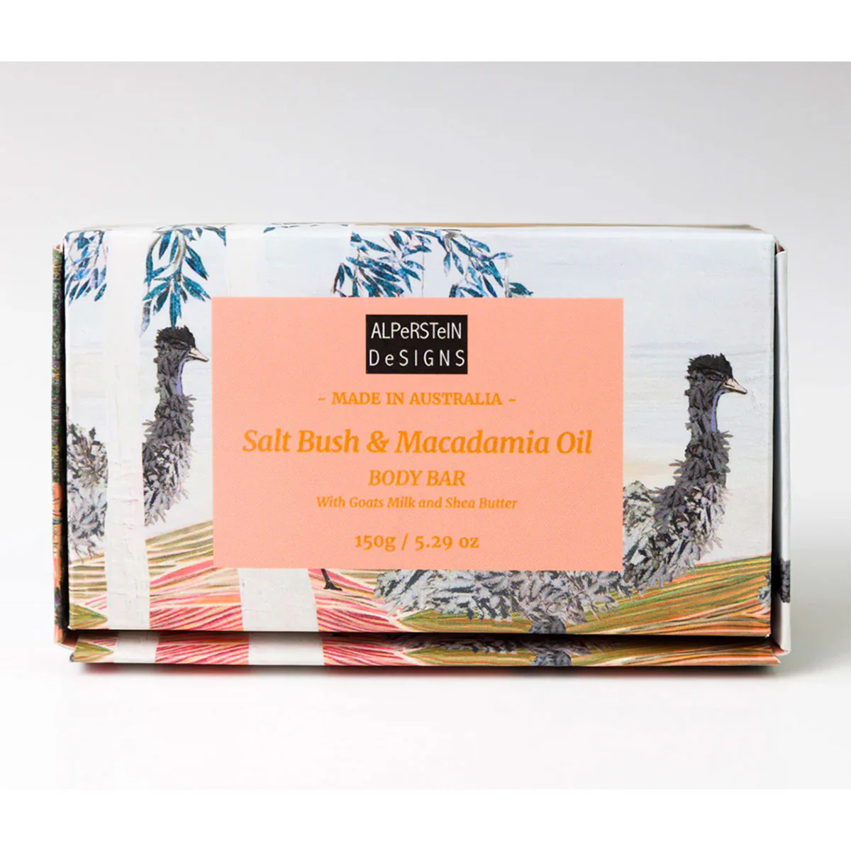 Soap Salt Bush & Macadamia Oil Oval x Brigid - Alperstein Designs
