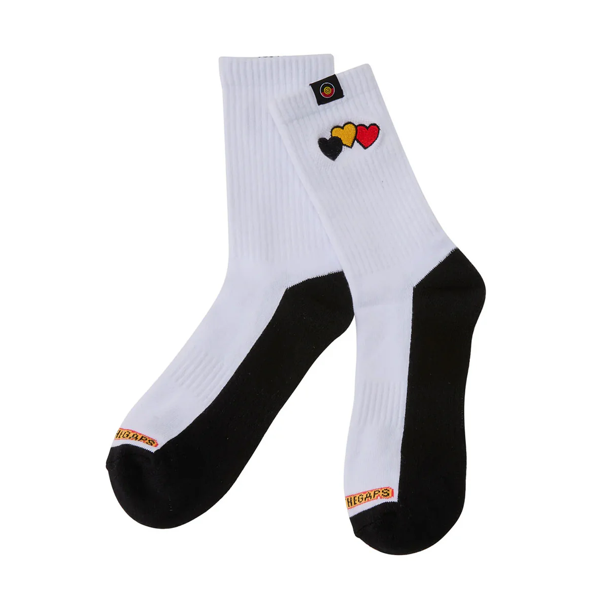 Socks Blak Luv White 7-11