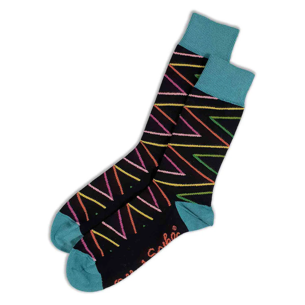Socks Crayon Black 2-8 - Otto and Spike